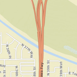 3900-3998 E Kristal Way Phoenix AZ Street Map