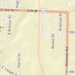 Holcomb Addition Arkansas Street Map