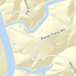 Reeds Ferry Alabama Street Map