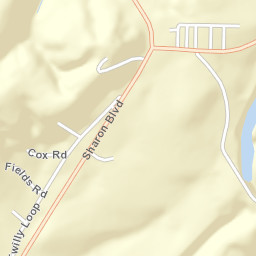 Twilley Town Alabama Street Map