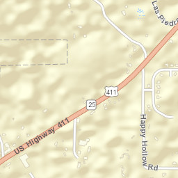 Green Acres Estates Alabama Street Map