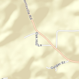 Cane Creek Alabama Street Map