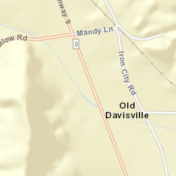 Iron City Alabama Street Map