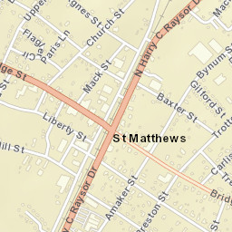 U.S. 601, St. Matthews, SC 29135, USA Street Map