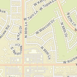18483 North 91st Avenue Peoria AZ Street Map