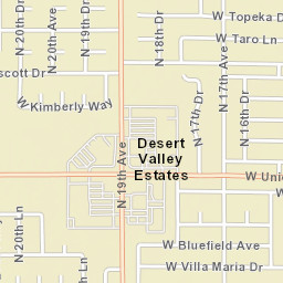 2033-2051 W Wagoner Rd Phoenix AZ Street Map