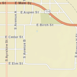 101-199 West Main Street, Crosbyton, TX Street Map
