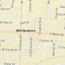 Buck Rogers Avenue, Whitesboro, TX Street Map