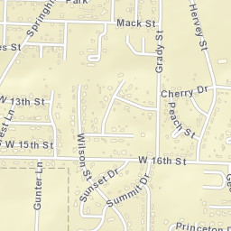 Georgetown Addition Arkansas Street Map