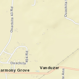 Vanduzer Arkansas Street Map