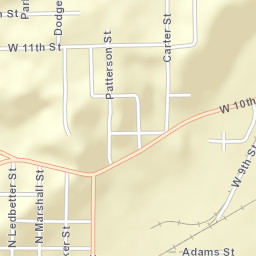 Mechanicsville Alabama Street Map