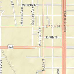 Anniston Alabama Street Map