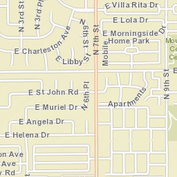 769-811 E Grovers Ave Phoenix AZ Street Map
