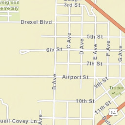 400-418 12th Street, Carrizozo, NM Street Map