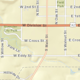 200-298 Maple Street, Muenster, TX Street Map