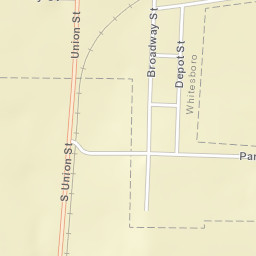 411 Depot Street, Whitesboro, TX Street Map