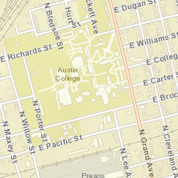 398 North Cleveland Avenue, Sherman, TX Street Map