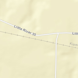 Red Bluff Arkansas Street Map