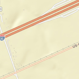 Guernsey Arkansas Street Map