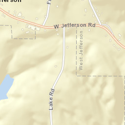 West Jefferson Alabama Street Map