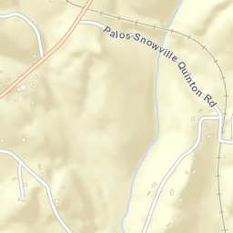 Palos Alabama Street Map