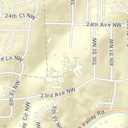 Sun Valley Alabama Street Map