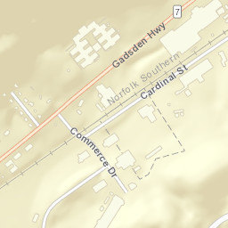 Saddlewood Alabama Street Map