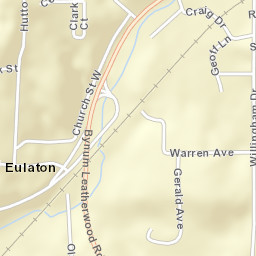 Eulaton Alabama Street Map