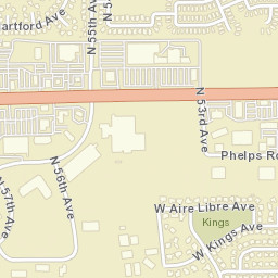 Pioneer Estates Arizona Street Map