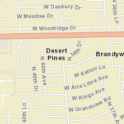 3926 W Woodridge Dr Glendale AZ Street Map