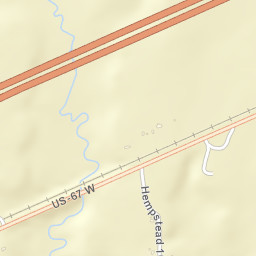 Wafers Crossing Arkansas Street Map