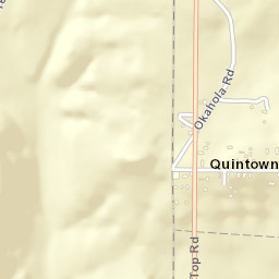 Quintown Alabama Street Map