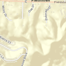 Fieldstown Alabama Street Map
