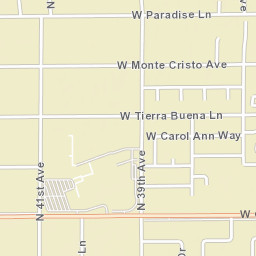 Verde Real Arizona Street Map