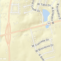 2225-2295 West Houston Street, Sherman Street Map