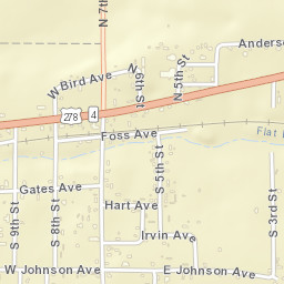 Wilmar Arkansas Street Map