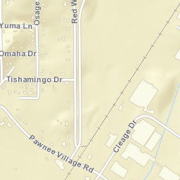 Pawnee Heights Alabama Street Map