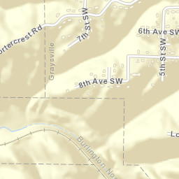 Sherwood Hills Alabama Street Map