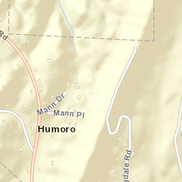 Humoro Alabama Street Map