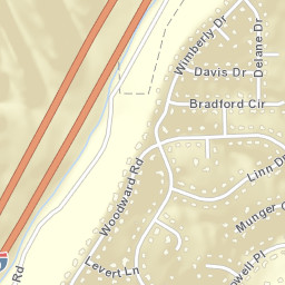 Tutwiler Farm Alabama Street Map