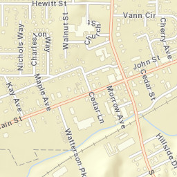 Trussville Alabama Street Map