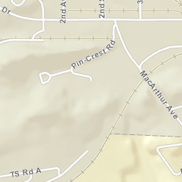 De Soto Manor Alabama Street Map