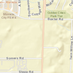 Antelope Hills California Street Map