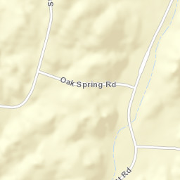 Oakridge Ranches California Street Map