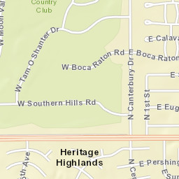 Heritage Highlands Arizona Street Map