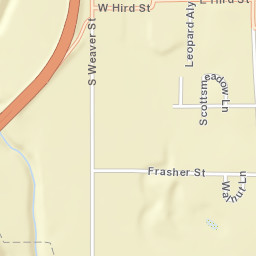 811 South Weaver Street, Gainesville, TX Street Map