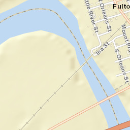 Interstate 30, Fulton, AR 71838, America Street Map