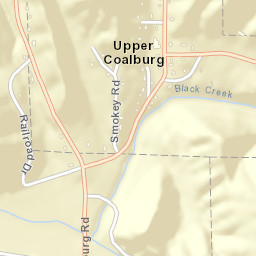 Upper Coalburg Alabama Street Map