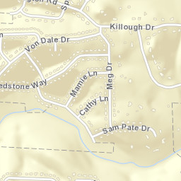 Killough Springs Alabama Street Map
