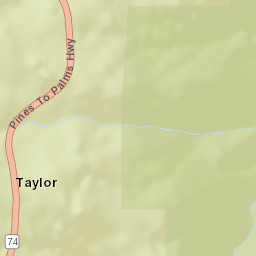 Taylor California Street Map
